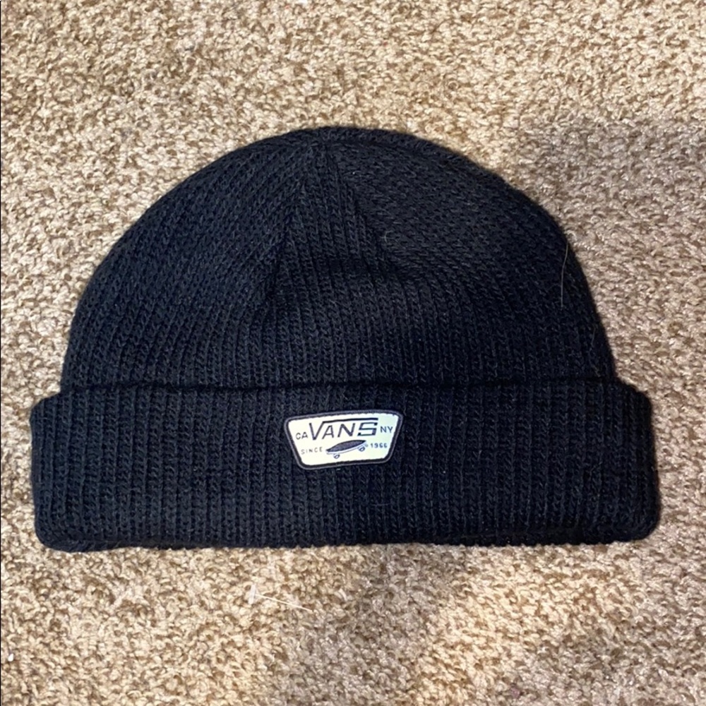 Vans black beanie